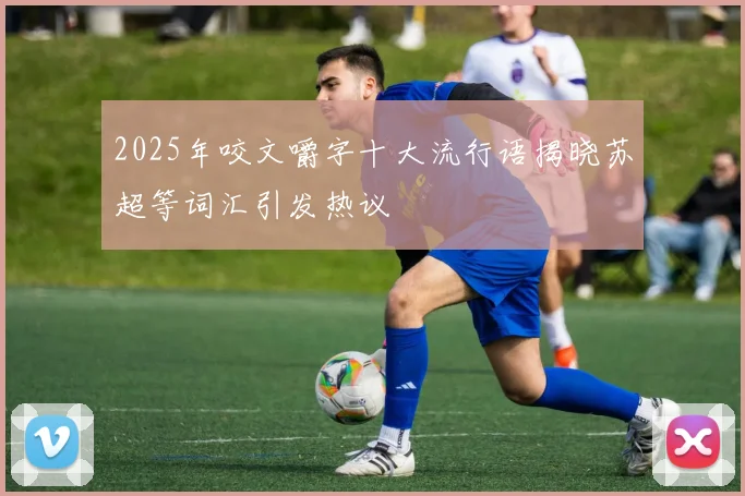 2025年咬文嚼字十大流行语揭晓苏超等词汇引发热议